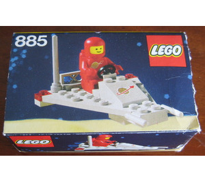 LEGO Space Scooter Set 885 Packaging