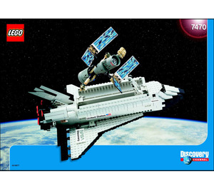 LEGO Space Shuttle Discovery-STS-31 Set 7470 Instructions