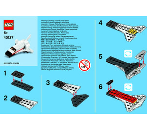 LEGO Space Shuttle Set 40127-1 Instructions