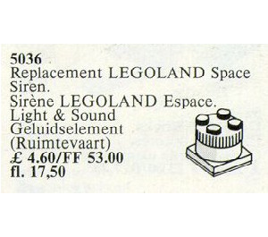 LEGO Space Siren Set 5036