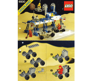 LEGO Espacer Supply Station 6930 Instructions
