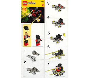 LEGO Spacecraft Set 2543 Instructions