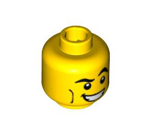 LEGO Spaceman Head (Safety Stud) (3626 / 88018)