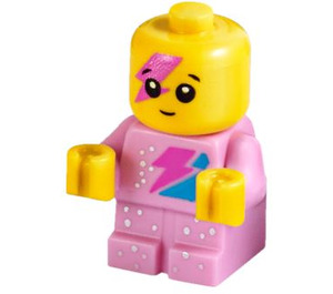 LEGO Sparkle Dítě (Růžová) Minifigurka