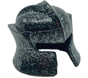 LEGO Cobre negruzco salpicado Angular Casco con Cheek Protection (48493 / 53612)