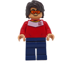 LEGO Spectator - Männlich Rot FußBall Fan Minifigur