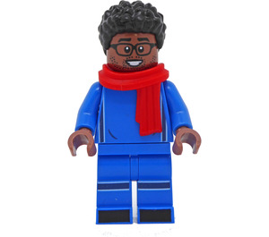 LEGO Spectator - Medium Marron Bleu Football Fan Minifigurine