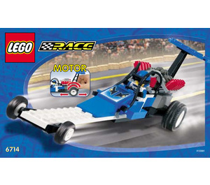 LEGO Speed Dragster 6714 Інструкції