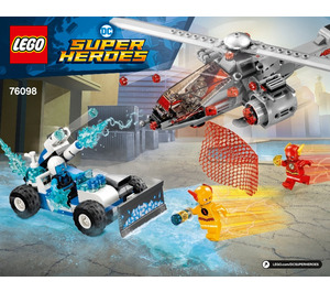 LEGO Speed Force Freeze Pursuit 76098 Instructions