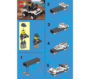 LEGO Speed Patroller Set 1297 Instructions