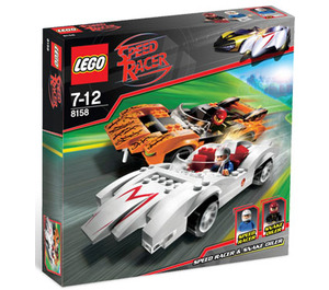 LEGO Speed Racer & Snake Oiler Set 8158 Packaging