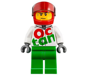 LEGO Speed Record Bil Förare Minifigur