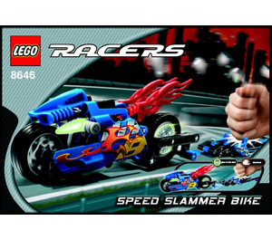 LEGO Speed Slammer Bike Set 8646 Instructions