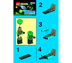 LEGO Speed Sled Set 6943 Instructions