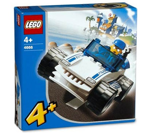 LEGO Speedy Politie Auto 4666 Packaging