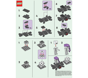 LEGO Spider and Skeleton 662307 Ohjeet