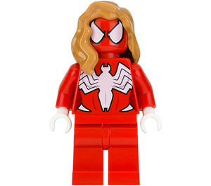 LEGO Spider-Dívka s Červená Oblek Minifigurka