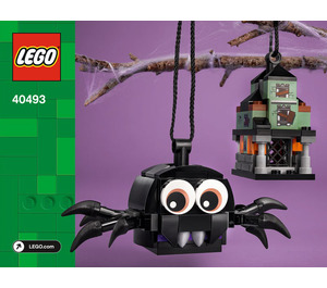 LEGO Spider & Haunted House Pack 40493 Инструкции