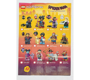 LEGO Spider-Man: Across the Spider-Verse Series Collectable Minifigures Random Pack Set 71050-0 Instructions