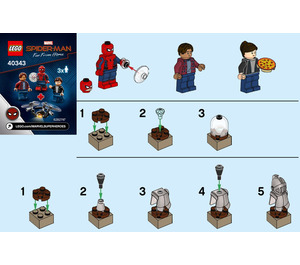 LEGO Spider-Man und the Museum Break-im 40343 Instructions