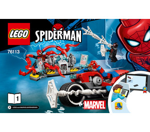 LEGO Spider-Man Bike Rescue 76113 Byggeinstruksjoner