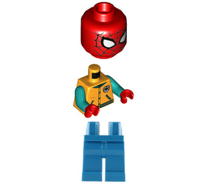 LEGO Spider-Man (Bright Light Oranje Jacket) minifiguur