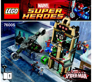 LEGO Spider-Man: Daily Bugle Showdown 76005 Instructies