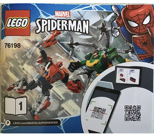 LEGO Spider-Man & Doctor Octopus Mech Battle 76198 Instructies