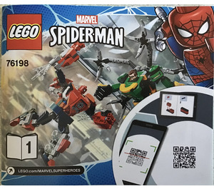 LEGO Spider-Man & Doctor Octopus Mech Battle Set 76198 Instructions
