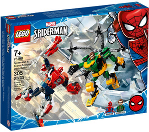 LEGO Spider-Man & Doctor Octopus Mech Battle Set 76198 Packaging