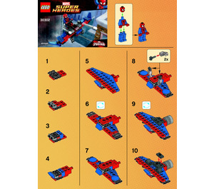 LEGO Spider-Man Glider Set 30302 Instructions