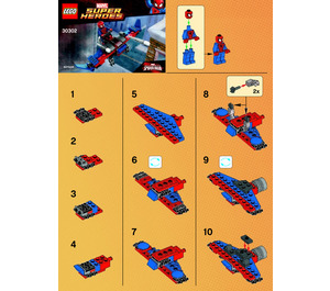 LEGO Spider-Man Glider 30302 Instrukce