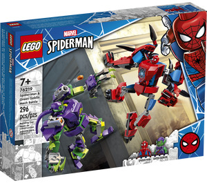 LEGO Spider-Man & Green Goblin Mech Battle Set 76219