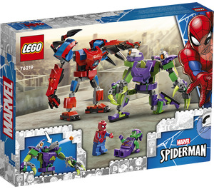 LEGO Spider-Man & Green Goblin Mech Battle Set 76219 Packaging