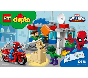 LEGO Spider-Man & Hulk Adventures Set 10876 Instructions