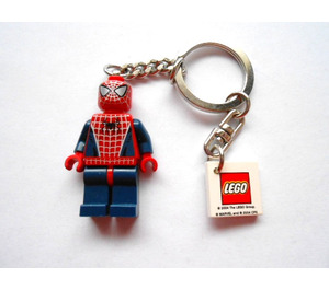 LEGO Spider-Man Schlüssel Kette mit Platz Logo Fliese (KC705)
