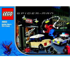 LEGO Spider-Man's first chase Set 4850 Instructions