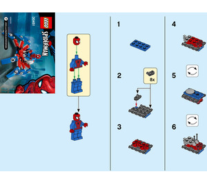 LEGO Spider-Man's Mini Spider Crawler 30451 Instruktioner