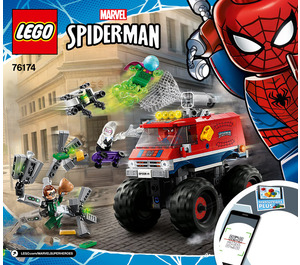 LEGO Spider-Man's Monster Truck vs. Mysterio Set 76174 Instructions