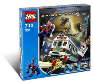 LEGO Spider-Man's Train Rescue 4855 Packaging