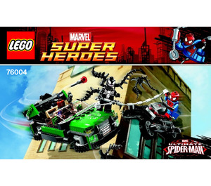 LEGO Spider-Man: Spider-Cycle Chase Set 76004 Instructions