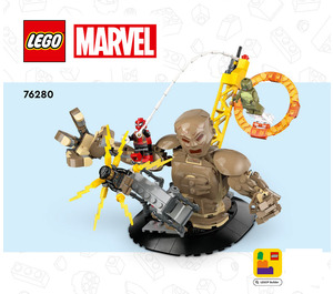 LEGO Spider-Man vs. Sandman: Final Battle Set 76280 Instructions