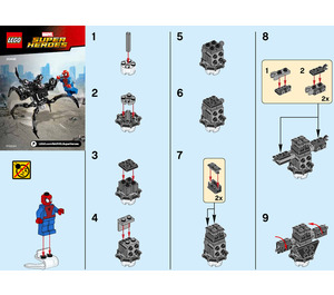 LEGO Spider-Man vs. The Venom Symbiote 30448 Instructions