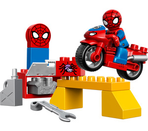 LEGO Spider-Man Web-Bike Workshop Set 10607