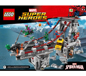 LEGO Spider-Man: Web Warriors Ultimate Bridge Battle 76057 Instruktioner