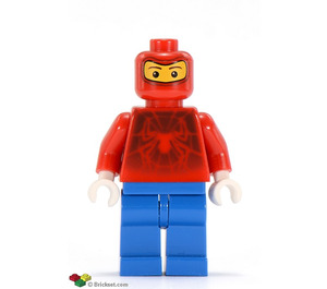 LEGO Spider-Homme avec Cagoule Minifigurine