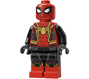 LEGO Spider-Man with Black Legs and Gold Spider Minifigure