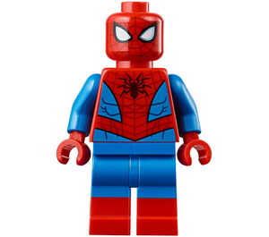 LEGO Spider-Man with Blue Legs and Red Boots with Blue Eye Highlights Minifigure