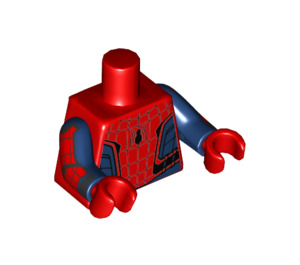 LEGO Spider-Man with Dark Blue Legs and Wide Red Chest Minifig Torso (973 / 88585)