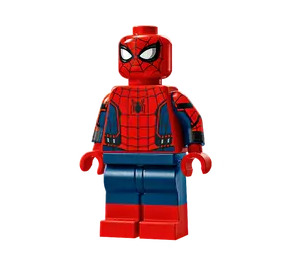 LEGO Spider-Mann med Dark Blå Ben med Rød Boots Minifigur